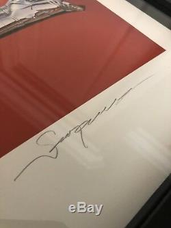 100% Authentic Extremely Rare Hajime Sorayama Signed Print Sexy Robot Kaws