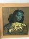 1950's Original Tretchikoff Chinese Girl, Green Lady Glazed Picture- Collect Bham