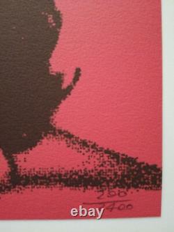 1980s Andy Warhol Signed Limited Edition Lithograph Mick Jagger