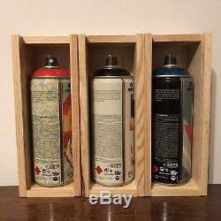 3 Spray Can Set by Obey Giant / Shepard Fairey beyond the streets mr brainwash