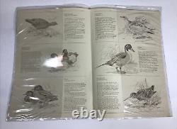 6 Vintage Prints Game Birds Wildfowl Basil Ede Pencil Signed Limited Edition