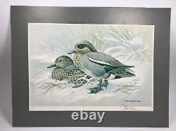 6 Vintage Prints Game Birds Wildfowl Basil Ede Pencil Signed Limited Edition