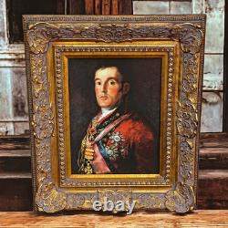 A Large Gilt Framed Picture Of wellington