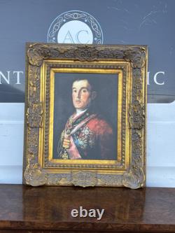 A Large Gilt Framed Picture Of wellington