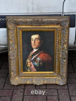 A Large Gilt Framed Picture Of wellington