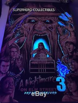 A Nightmare on Elm Street Screen Print Poster #30/40 by Holliday not Mondo
