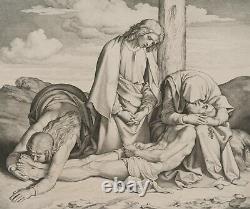 A. PETRAK (1811) according to FÜHRICH (1800), cross acceptance and weeping of Christ, around 18