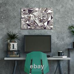 AB1572 Black Grey White Cool Modern Abstract Canvas Wall Art Large Picture Print