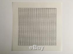 AGNES MARTIN portfolio 10 lithographs 1991 STEDELIJK MUSEUM lewitt judd rothko