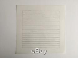 AGNES MARTIN portfolio 10 lithographs 1991 STEDELIJK MUSEUM lewitt judd rothko