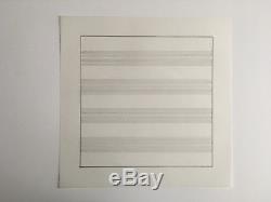 AGNES MARTIN portfolio 10 lithographs 1991 STEDELIJK MUSEUM lewitt judd rothko