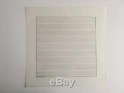 AGNES MARTIN portfolio 10 lithographs 1991 STEDELIJK MUSEUM lewitt judd rothko