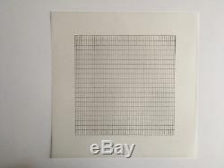 AGNES MARTIN portfolio 10 lithographs 1991 STEDELIJK MUSEUM lewitt judd rothko