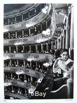 ALFRED EISENSTAEDT Signed 1933 Original Photograph Premiere at La Scala, Milan