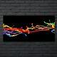 Acrylic Glass Print Wall Art Picture 140x70 Decor Abstract Colourful