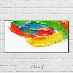 Acrylic Glass Print Wall Picture 100x50 Wall Art Abstract Paint
