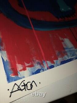 Action Bronson White Bronco Print Signed