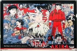 Akira by Tyler Stout SIGNED Ltd Edition x/180 Mondo Screen Print Poster Art MINT