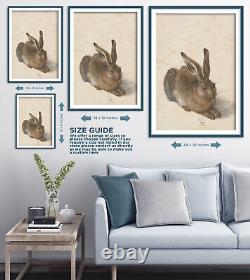 Albrecht Durer Young Hare (1502) Painting Photo Poster Print Art Gift