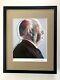 Andy Warhol Alfred Hitchcock Signed Vintage Print In 11x14 Mat Frame Ready=