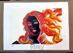 Andy Warhol Birth of Venus (FS II. 318) print, ? 22x30 Signed Numbered 1984 NYC