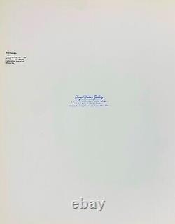 Andy Warhol Joseph Beuys in Memoriam Original Hand Signed Print with COA