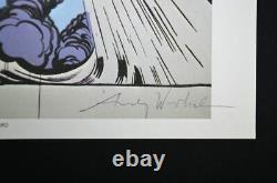Andy Warhol, Signed Print Superman, 1979. Hand signed by Warhol, with COA