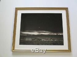 Ansel Adams Moonrise Hernandez Photograph Rare Print Large 16 By 20 Vintage
