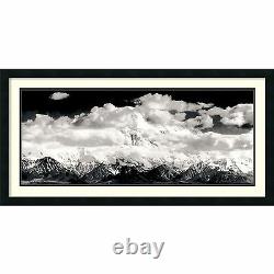 Ansel Adams, Mount McKinley Range, Denali National Park Framed Art, 40x22