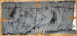 Antoni Tapies Original Lithography Limited Edition Art Paris Limited Ed