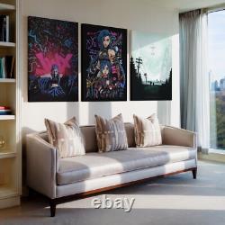 Arcane SET of 3 Canvas / Art Print / Framed, Jynx, TV Movie Poster Rare Wall Art