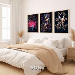 Arcane SET of 3 Canvas / Art Print / Framed, Jynx, TV Movie Poster Rare Wall Art