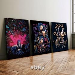 Arcane SET of 3 Canvas / Art Print / Framed, Jynx, TV Movie Poster Rare Wall Art