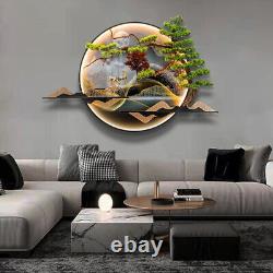 Artificial Tree on LED Wall Art Frame 60105cm Modern Home Decoration