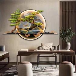 Artificial Tree on LED Wall Art Frame 60105cm Modern Home Decoration