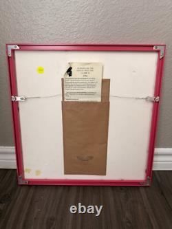 Artwork Melancholy by Laurie Wright Limited Edition Serigraph 1996 (B15)