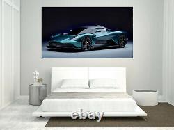 Aston Martin Valhalla Sports Car Canvas Wall Art Picture Print