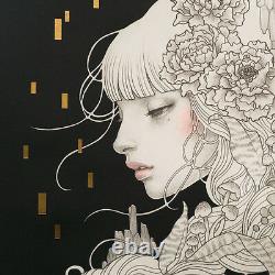 Audrey Kawasaki Eien Framed Intaglio Print Edition of 50 SOLD OUT