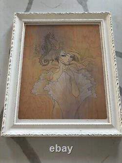 Audrey Kawasaki Mizuame Giclee print. First Edition of 790, Signed & Framed