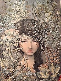 Audrey Kawasaki Where I Rest Giclee Print Sold Out Mint Kaws Banksy Obey Poster