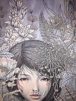 Audrey Kawasaki Where I Rest Giclee Print Sold Out Mint Kaws Banksy Obey Poster