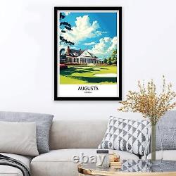Augusta National Golf Club, Wall Art, Art Print, Golf Art Print