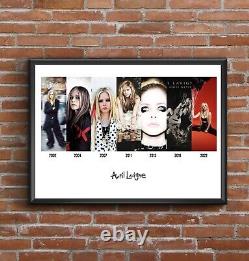 Avril Lavigne Discography Multi Album Art Poster Print Great Gift