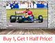 Ayrton Senna Nigel Mansell F1 Canvas Wall Art Print 1991 British Grand Prix