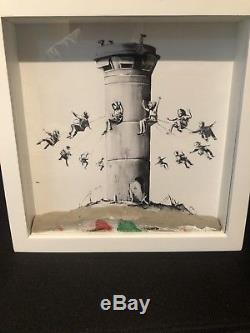 BANKSY BOX SET From Walled Off Hotel Bethlehem, Original, Receipt and extra's