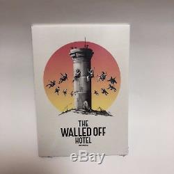 BANKSY Box Set The Walled Off Hotel Exclusive Print withreceipt, tote, soap, card etc