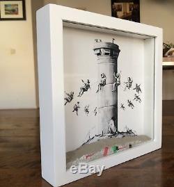 BANKSY Box Set The Walled Off Hotel Print + Receipt & Extras