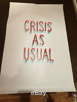 BANKSY Gross Domestic Product CRISIS AS USUAL Ltd. Ed. Print (77 x 50cm)