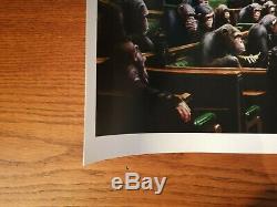BANKSY Monkey Parliament print/ poster Bristol Museum 09 gross domestic product