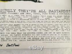 BANKSY RARE DONT PANIC POSTER'STOP ESSO dismaland. Walled Off Hotel